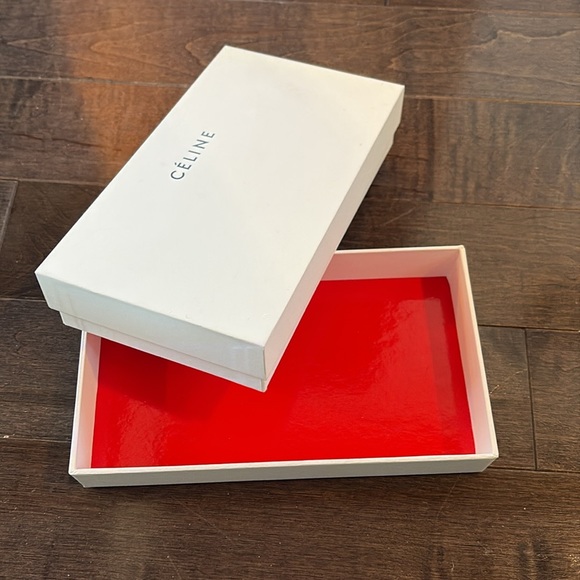 Celine White Box for sunglasses, small jewelry or wallet - Picture 3 of 6